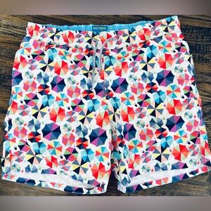Michaels Men’s size L bright & Vibrant colored swimtrunks